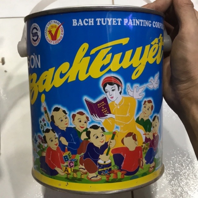 Sơn bạch tuyết Lon 3 kg