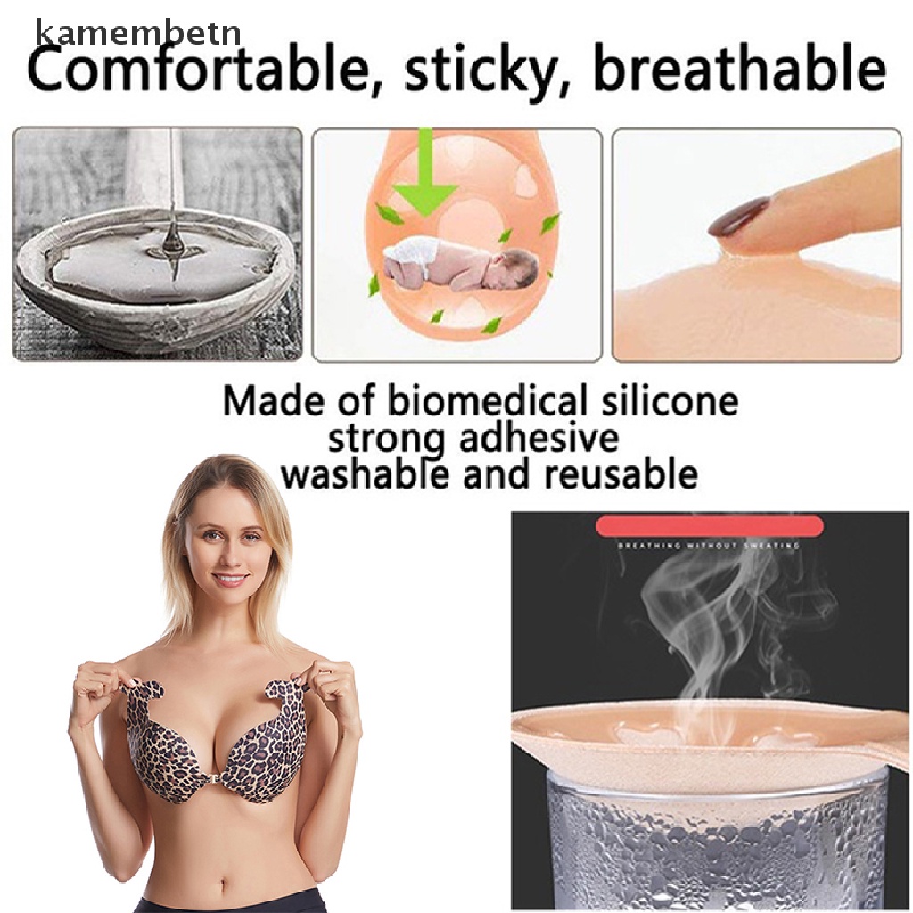 [kamembetn] Self Adhesive Dolphin Bra Sexy Backless Invisible Strapless Bralette Underwear . | BigBuy360 - bigbuy360.vn