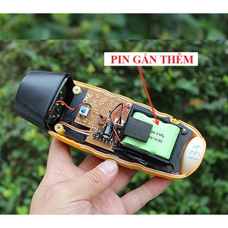 Đèn pin Dynamo - Không bao gồm pin