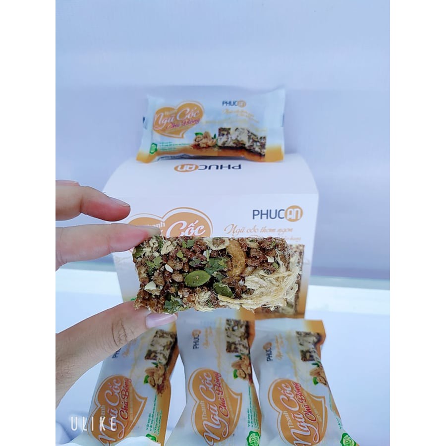 [ HCM Giao Hỏa Tốc] Combo 3 hộp -Thanh Ngũ Cốc Chà Bông Phúc An - Hộp 110g (5 gói x 22g)