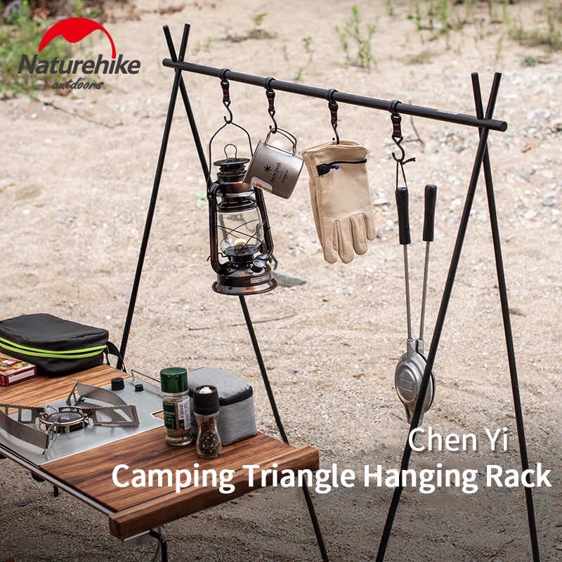 Naturehike đồ cắm trại campoutvn giá treo đồ xếp gấp cắm trại du lịch dã ngoại A114