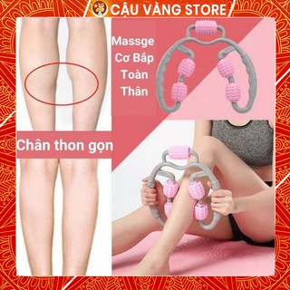 Con lăn massage cơ bắp tay bắp chân, con lăn yoga massage lưng và mặt