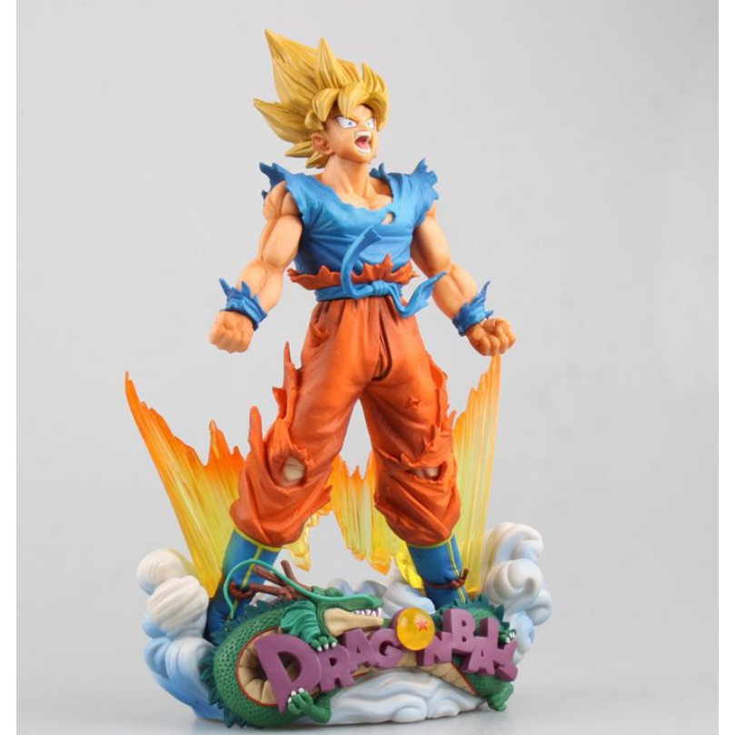 (Hết hàng) Mô hình Dragon Ball Super Saiyan Explosive Goku 23cm