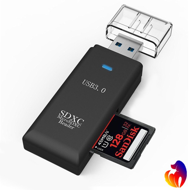 Đầu đọc thẻ nhớ USB 3.0 cho SDHC SDXC MMC