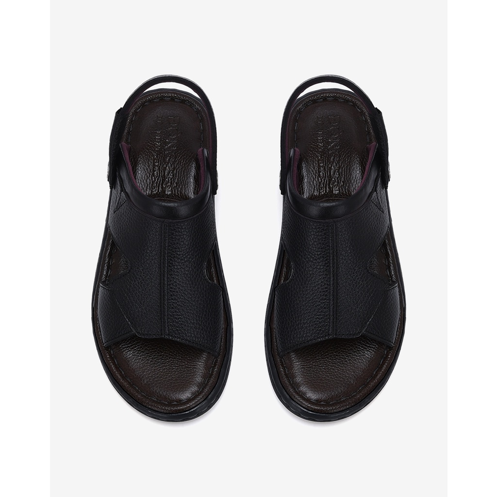 Giày Sandal nam Đông Hải thiết kế quai ngang cut-out hiện đại đế cao 3cm tiện dụng - S1134