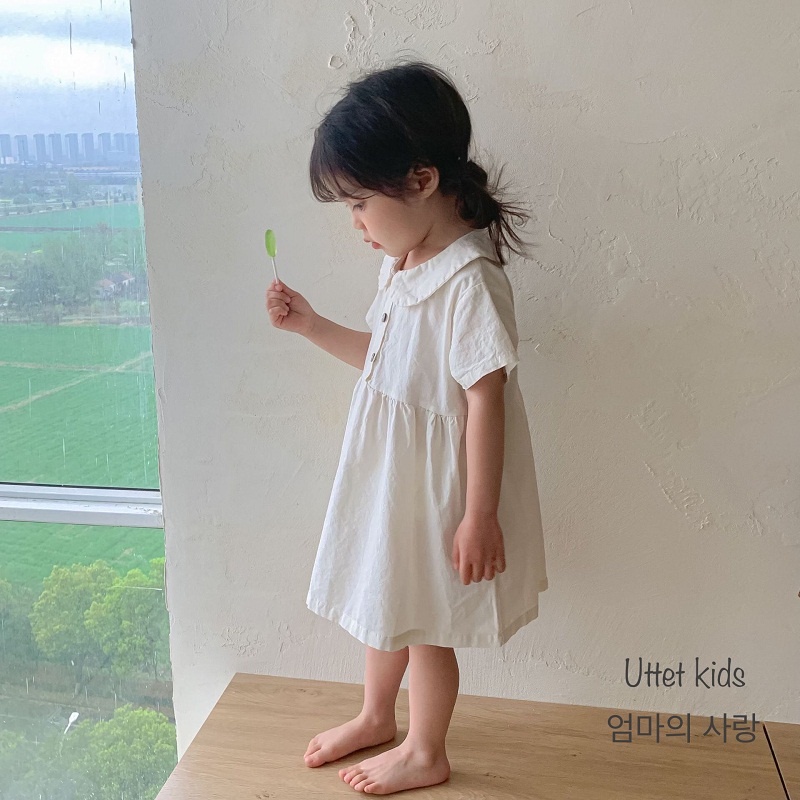 VÁY TRƠN PHONG CÁCH HÀN QUỐC 676 DÀNH CHO BÉ GÁI SIZE 80 ĐẾN 120