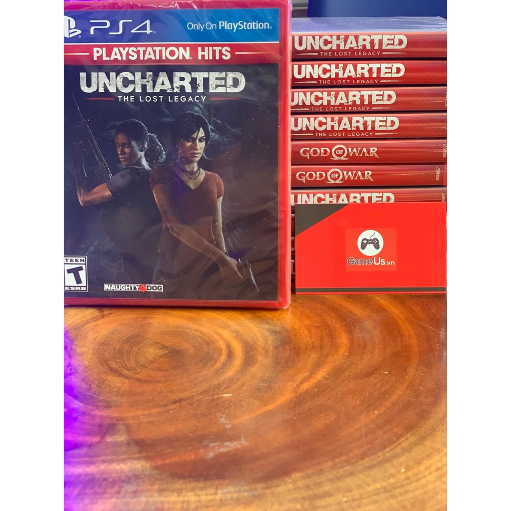 Đĩa game PS4: Uncharted The Lost Legacy