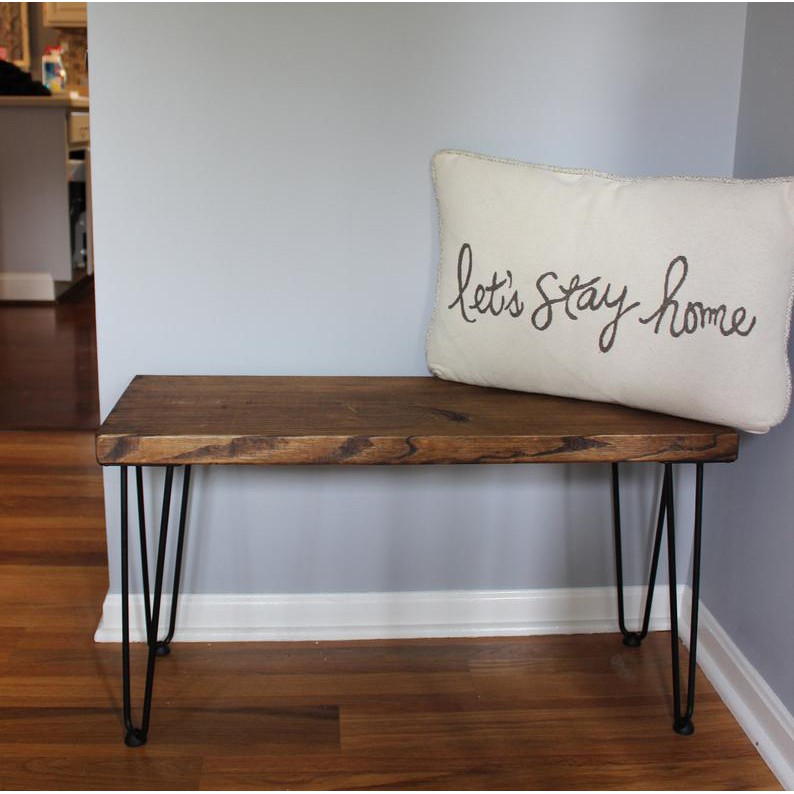 Ghế băng dài Vitage Chair - làm ghế cho bàn ăn, bàn học, ghế ngồi chờ, ghế ngồi đi giầy siêu chill