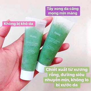 TẨY DA CHẾT HUXLEY minisize 30g