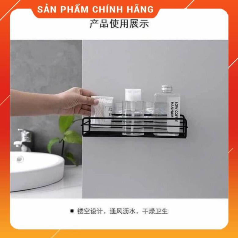 [ HÀNG SIÊU TỐT]  KỆ GÓC ĐEN INOX HÌNH CHỮ NHẬT