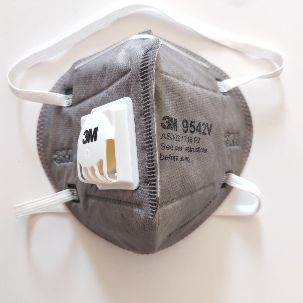 3M 9542V+KN95 [Lẻ]-khẩu trang 3M chính hãng chống dịch, chống bụi mịn PM2.5 quai chun đeo qua đầu | BigBuy360 - bigbuy360.vn