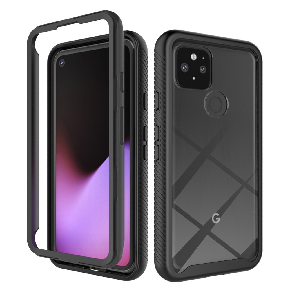 Ốp Điện Thoại Trong Suốt Chống Sốc 2 Trong 1 Cho Google Pixel 5A 4A 5 3A 4 XL 5G