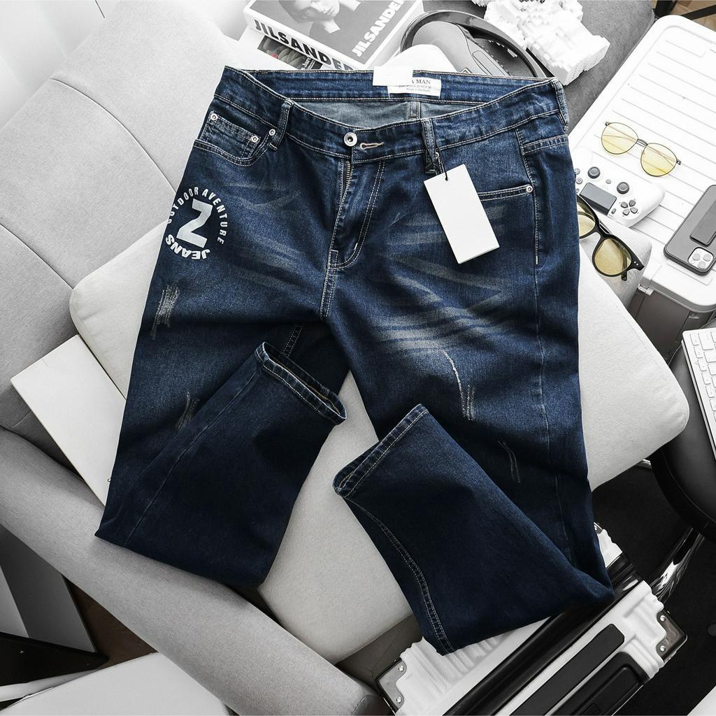 Quần jean nam big size ôm nhẹ nhiều màu co giãn hàng vnxk cao cấp
