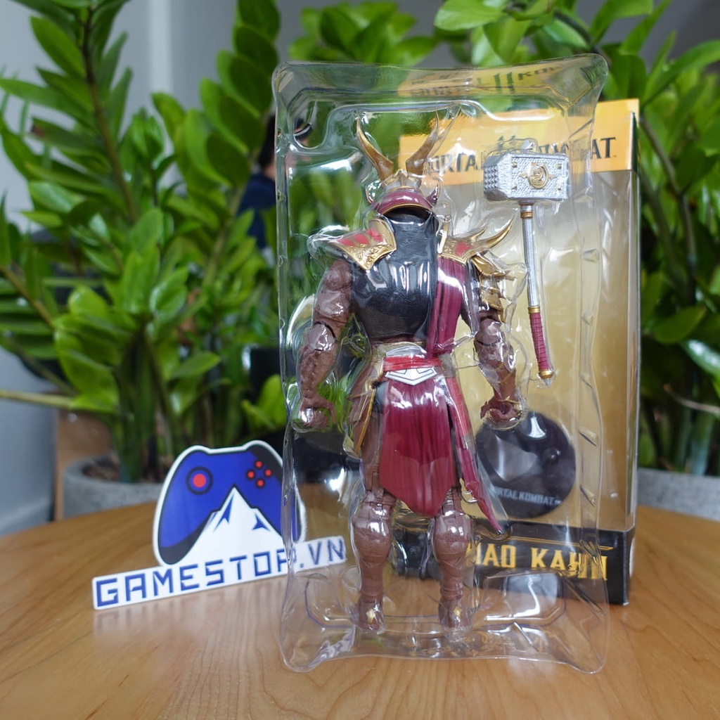 Mô hình Mortal Kombat Shao Kahn Bane of Earthrealm 18cm McFarlane Mô hình có khớp Nhựa PVC CHÍNH HÃNG MỸ MKMF04