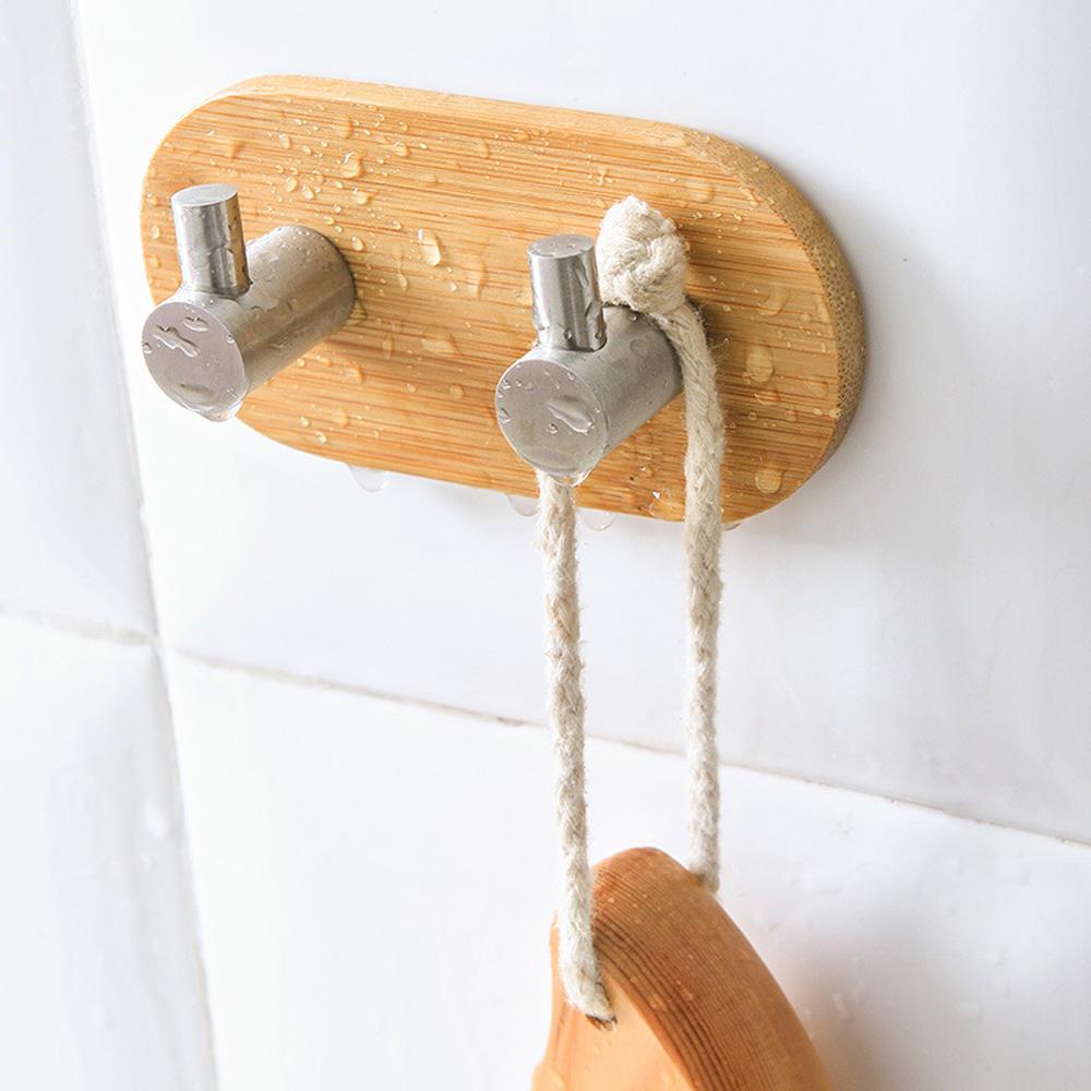 Giá Đỡ Móc Treo Chìa Khóa Bằng Thép Không Gỉ Tiện Dụng Cho Nhà Bếp