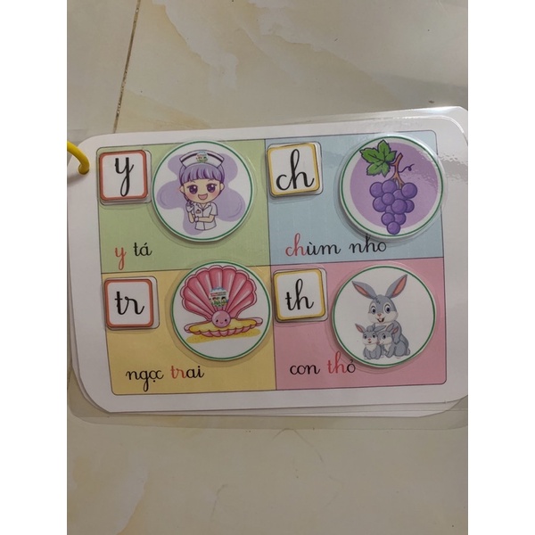 Bộ học liệu bộ chữ cái Tiếng Việt