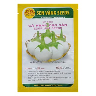 HẠT GIỐNG CÀ PHÁO CAO SẢN bịch 1gr