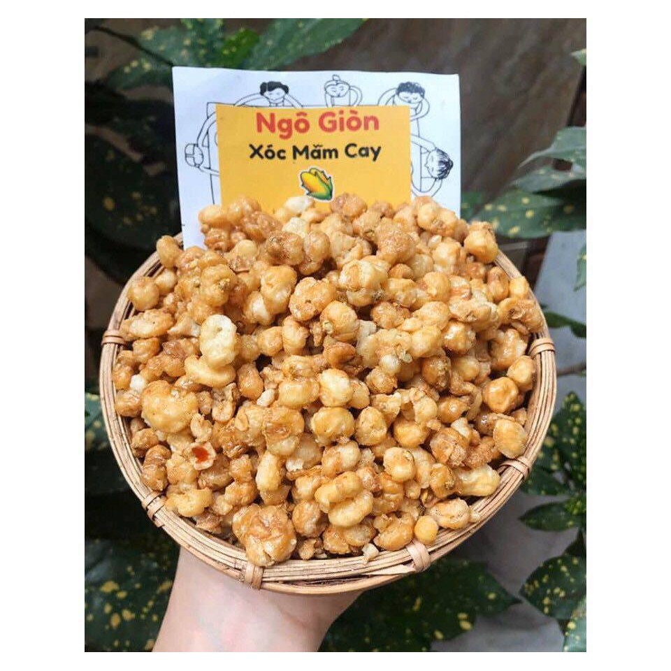 500GR NGÔ NẾP SẤY GIÒN SÓC MẮM CAY NGON MÊ MẨN