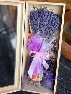 Hộp quà hoa lavender