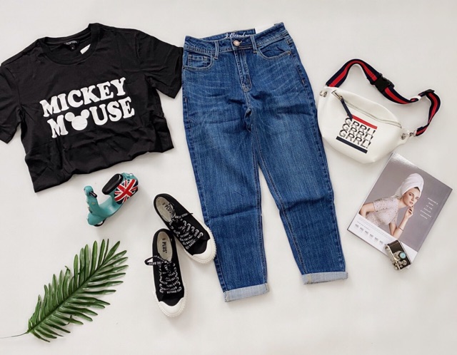 Quần jeans baggy 9 tất