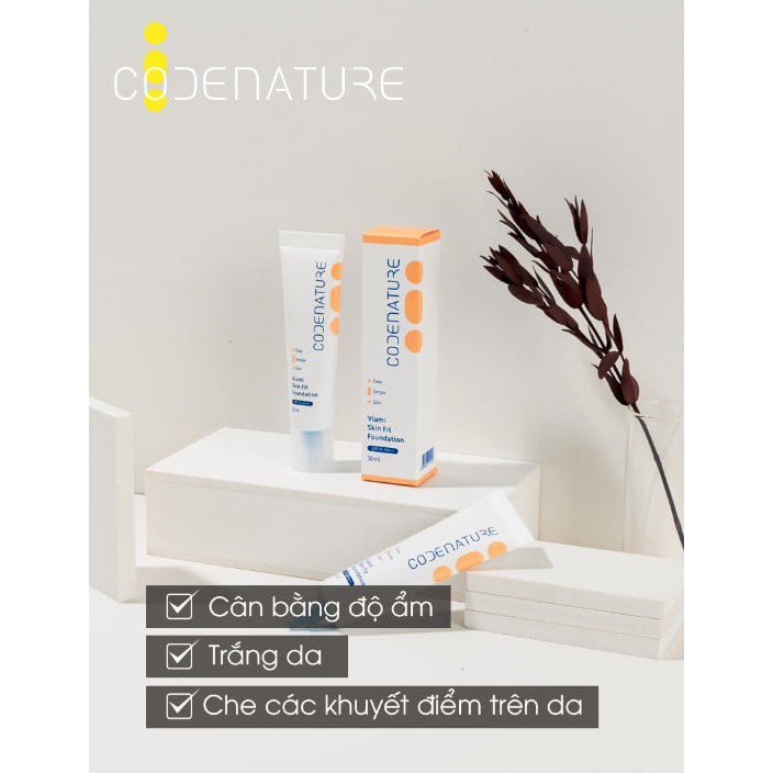 KEM NỀN CĂNG BÓNG DA CODENATURE Viami CAO CẤP 30ml | BigBuy360 - bigbuy360.vn