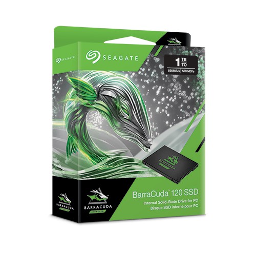 [Mã ELMALL10 giảm 10% đơn 500K] Ổ cứng SSD Seagate BarraCuda 120 1TB _ ZA1000CM1A003