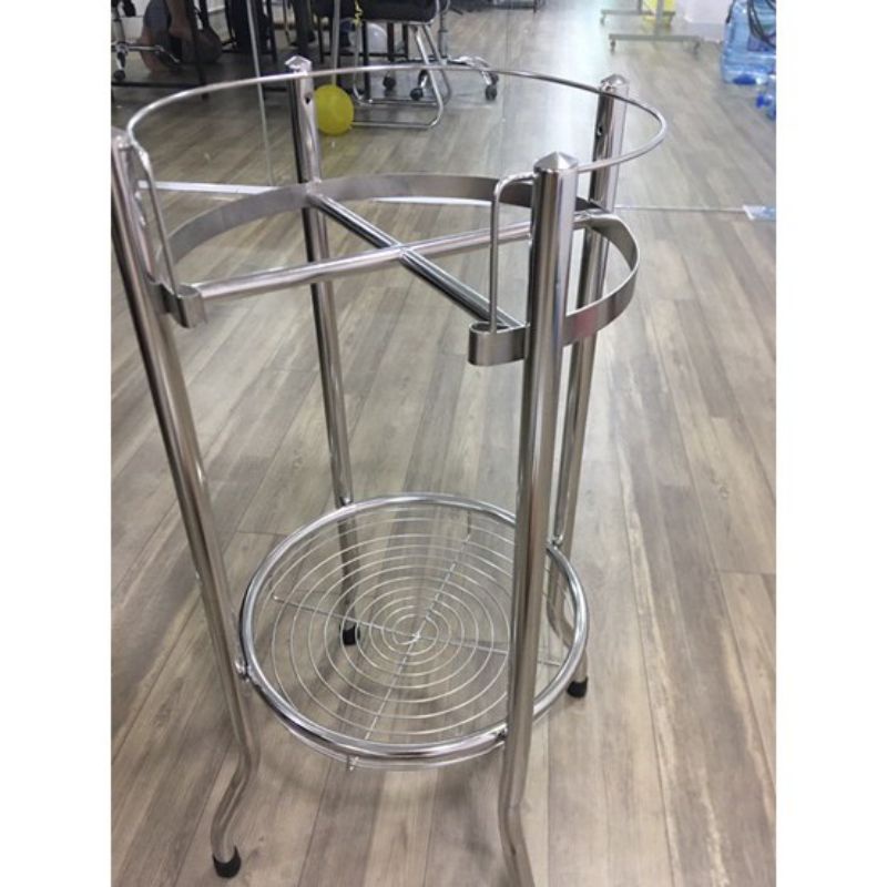 kệ để bình nước lọc, kệ inox để bình nước suối 20 lít