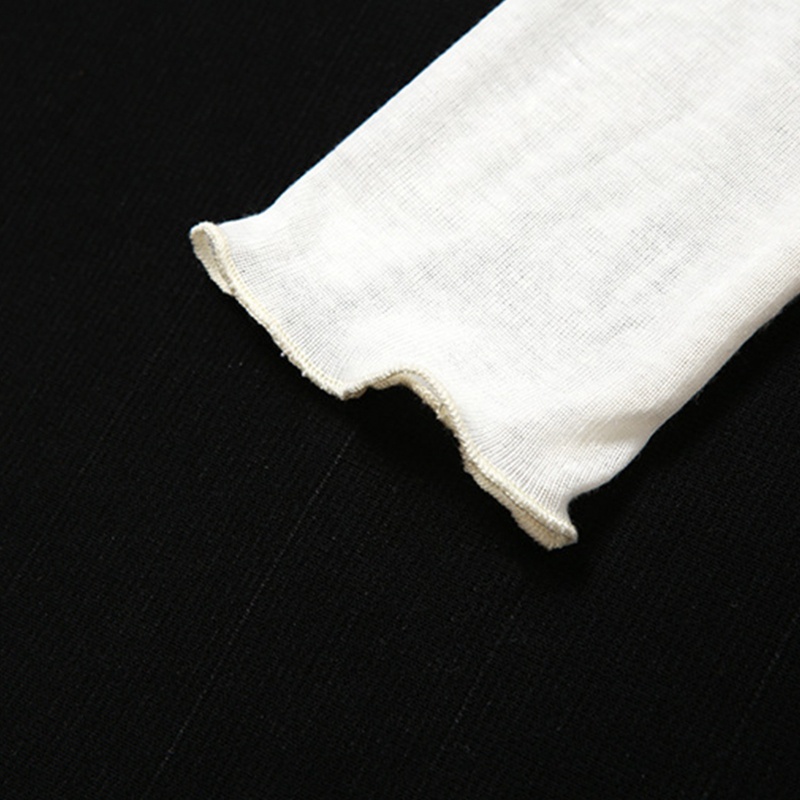 Áo Thun Crop Top Tay Dài Cổ Tròn Màu Sắc Đơn Giản Cho Nữ