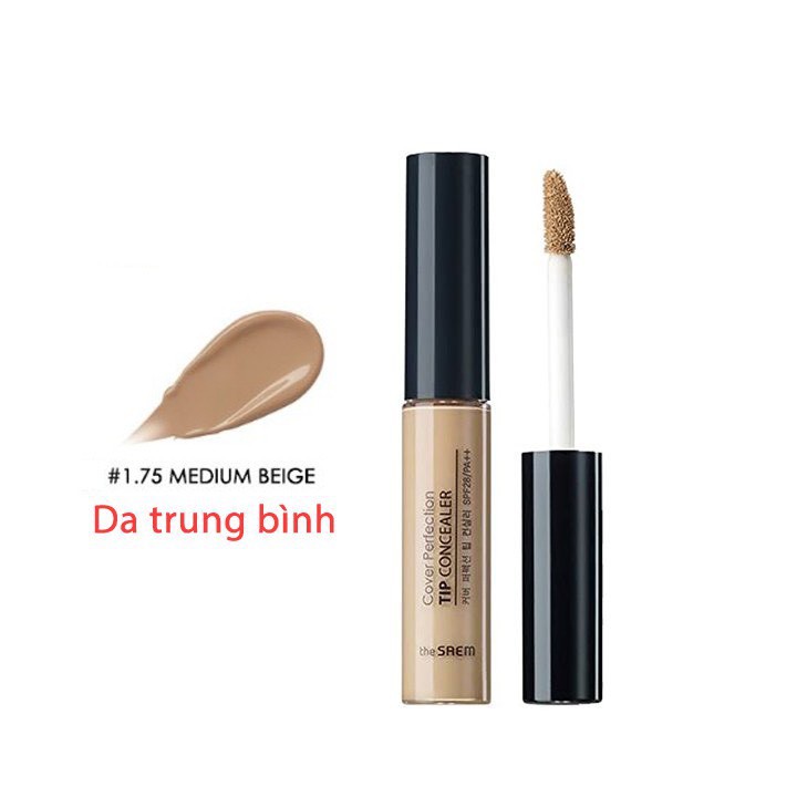 Kem che khuyết điểm THE SAEM COVER PERFECTION TIP CONCEALER