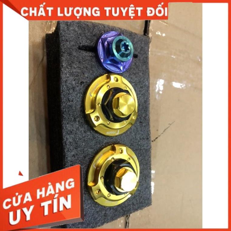 Ốc phuộc trước shark power yamaha r15v3 r15 mt15 mt-15 xsr155 sale