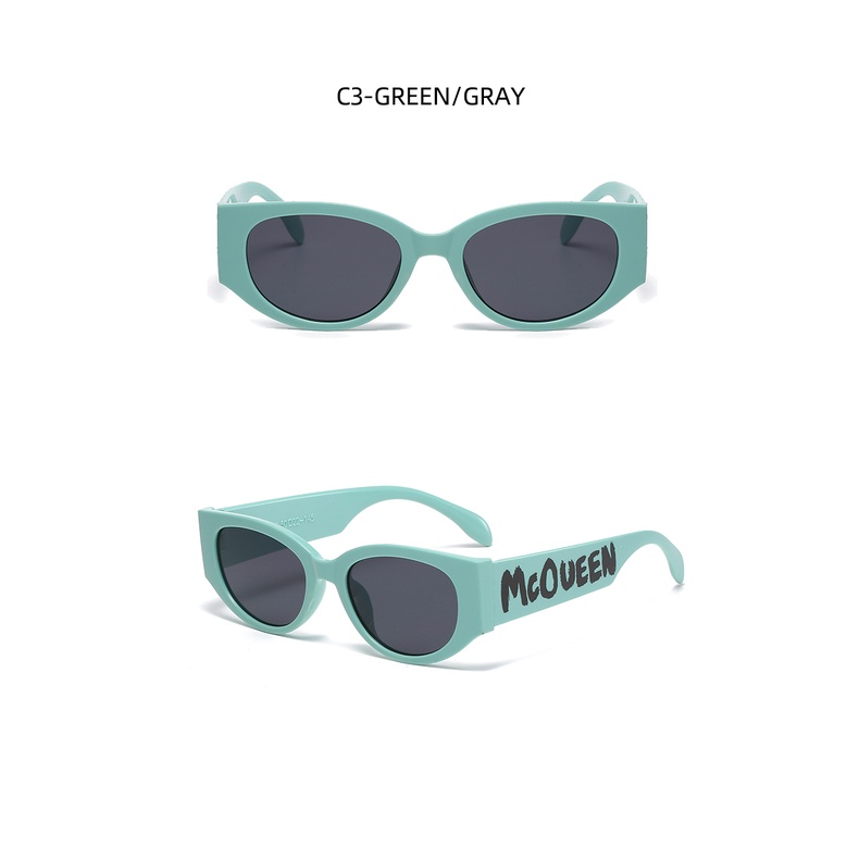 Kính Mát Gọng oval Nhỏ Phong Cách Âu Mỹ Hàng Mới 2022