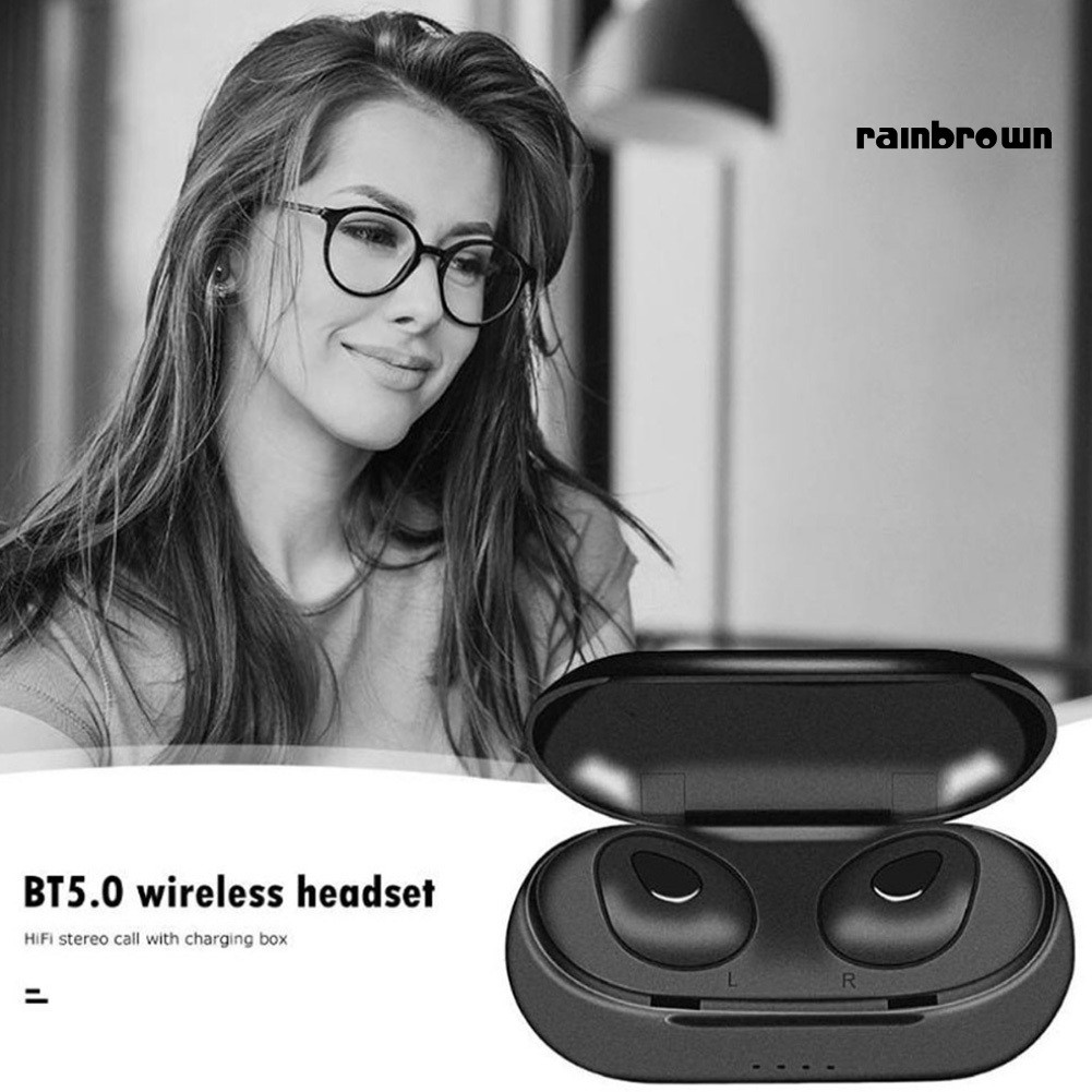 Tai Nghe Bluetooth 5.0 Không Dây Mini / Rej / Y20 Tws