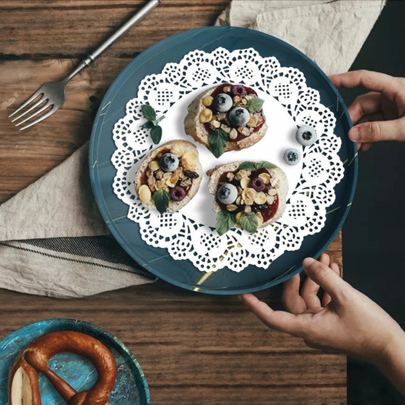 Khuôn silicon nhựa resin epoxy làm khay / đĩa đựng trái cây diy