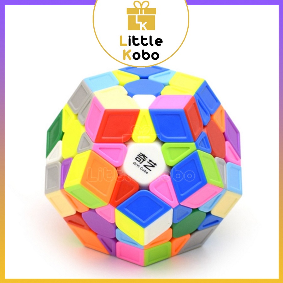 Rubik Megaminx QiYi QiHeng S Stickerless Rubic 12 Mặt Đồ Chơi Trẻ Em