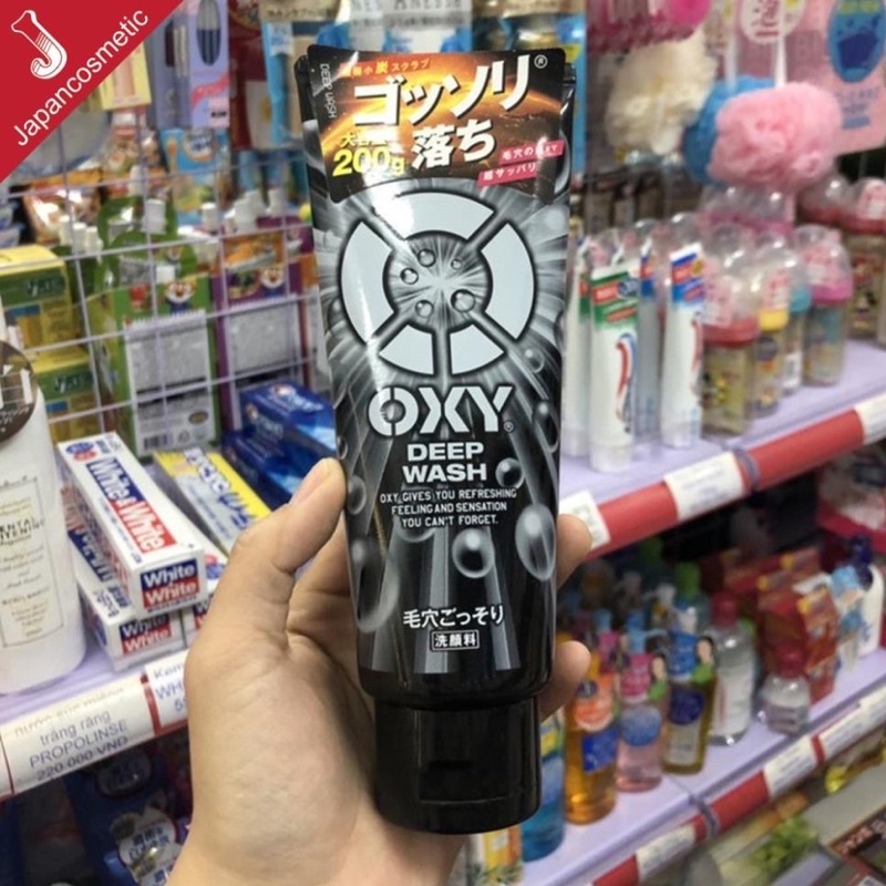 [Hàng Nhật] Sữa rửa mặt DEEP WASH OXY nam nhật bản (Japan)