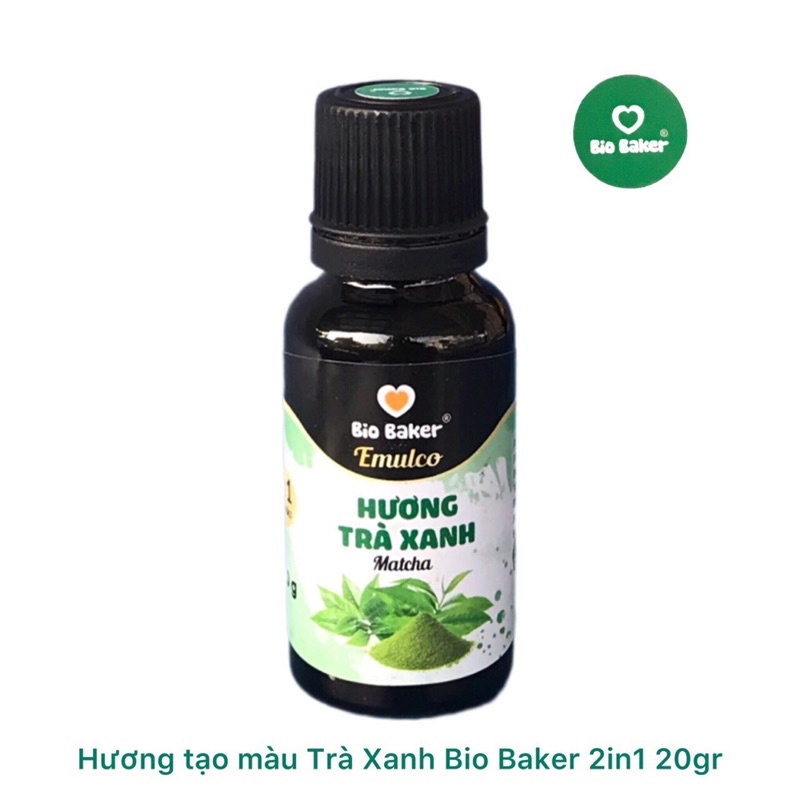 Tinh chất hương và màu thực phẩm dạng Gel Bio Baker  / hương thực phẩm, màu thực phẩm / hương lá dứa