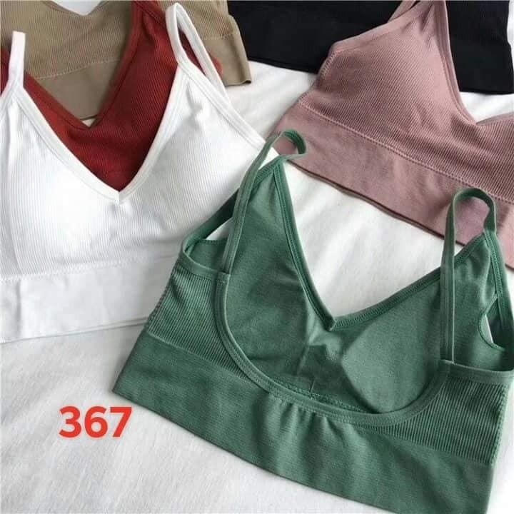 Áo Tập Bra Gân Tăm Khoét Lưng Cho Nàng Cực Hot