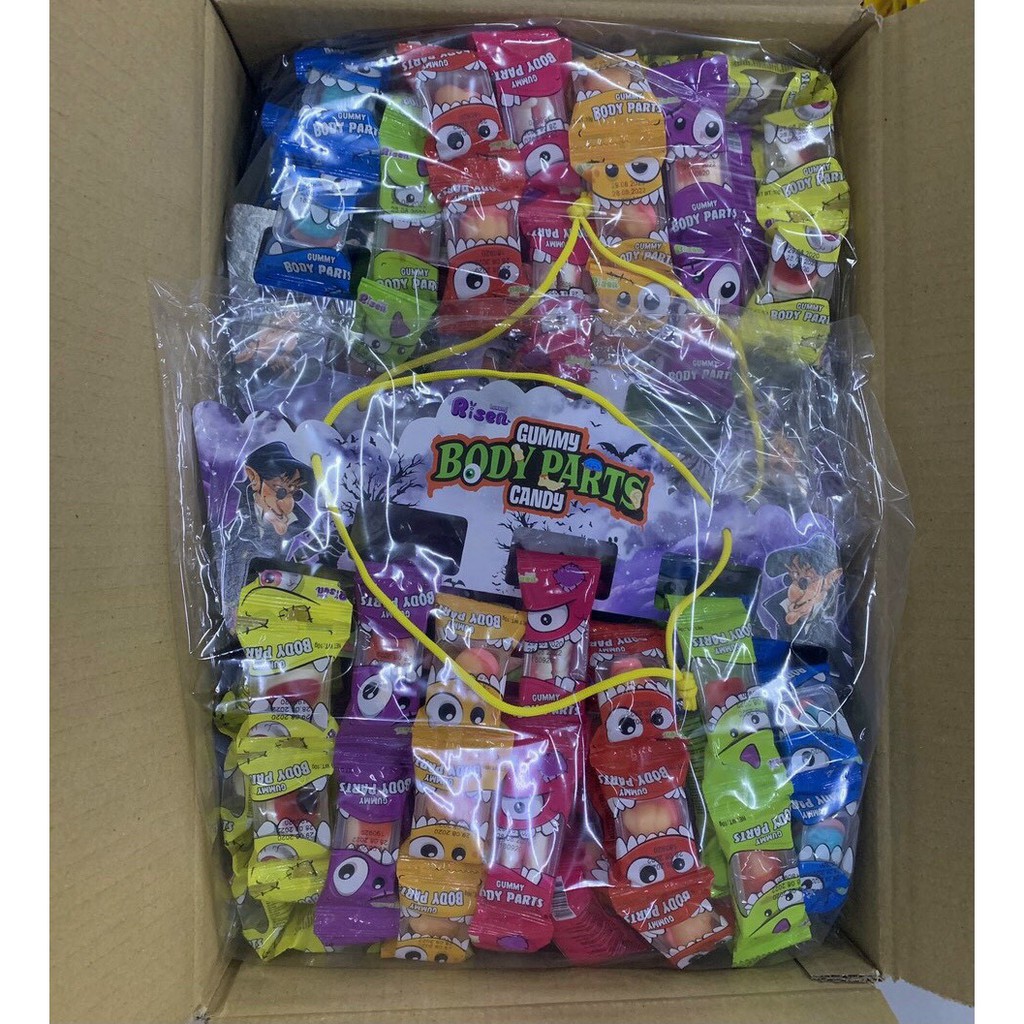 70 Gói Kẹo Dẻo Risen Gummy Body Parts