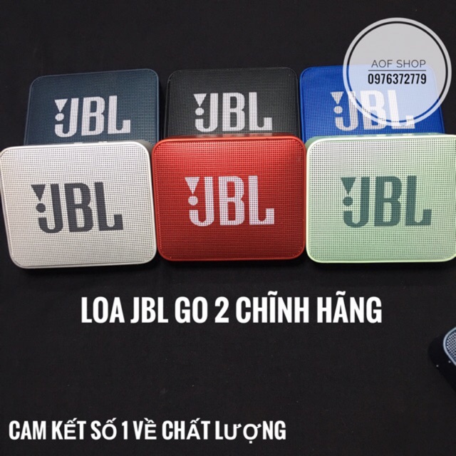 [Chính hãng] Loa bluetooth JBL Go 2 - Âm hay cực nhỏ gọn