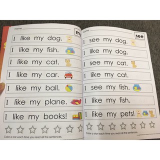[Tặng 2 file nghe] - Sightword 4 cuốn - Sight word