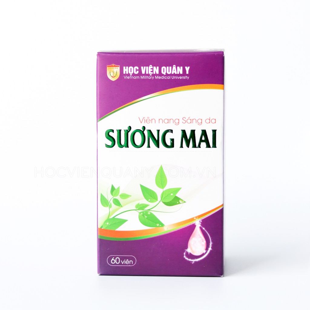 Viên Uống Sáng Da Sương Mai Học Viện Quân Y Hộp 60 viên