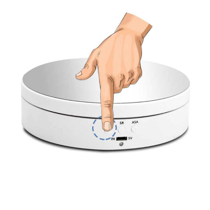 Giá Đỡ Trưng Bày Trang Sức Có Thể Xoay Bằng Điện Công Suất Cao