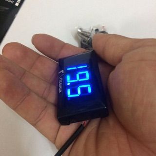 ĐỒNG HỒ BÁO VOLT BÌNH XE MÁY