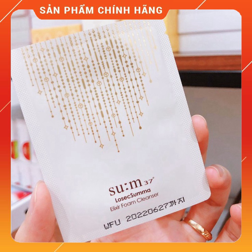 Gói Sample Sữa Rửa Mặt Tái Sinh Sum37 LosecSumma Elixir Foam Cleanser