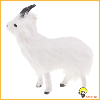 Thú Nhồi Bông Hình Con Dê Mini Trang Trí Cây Thông Giáng Sinh