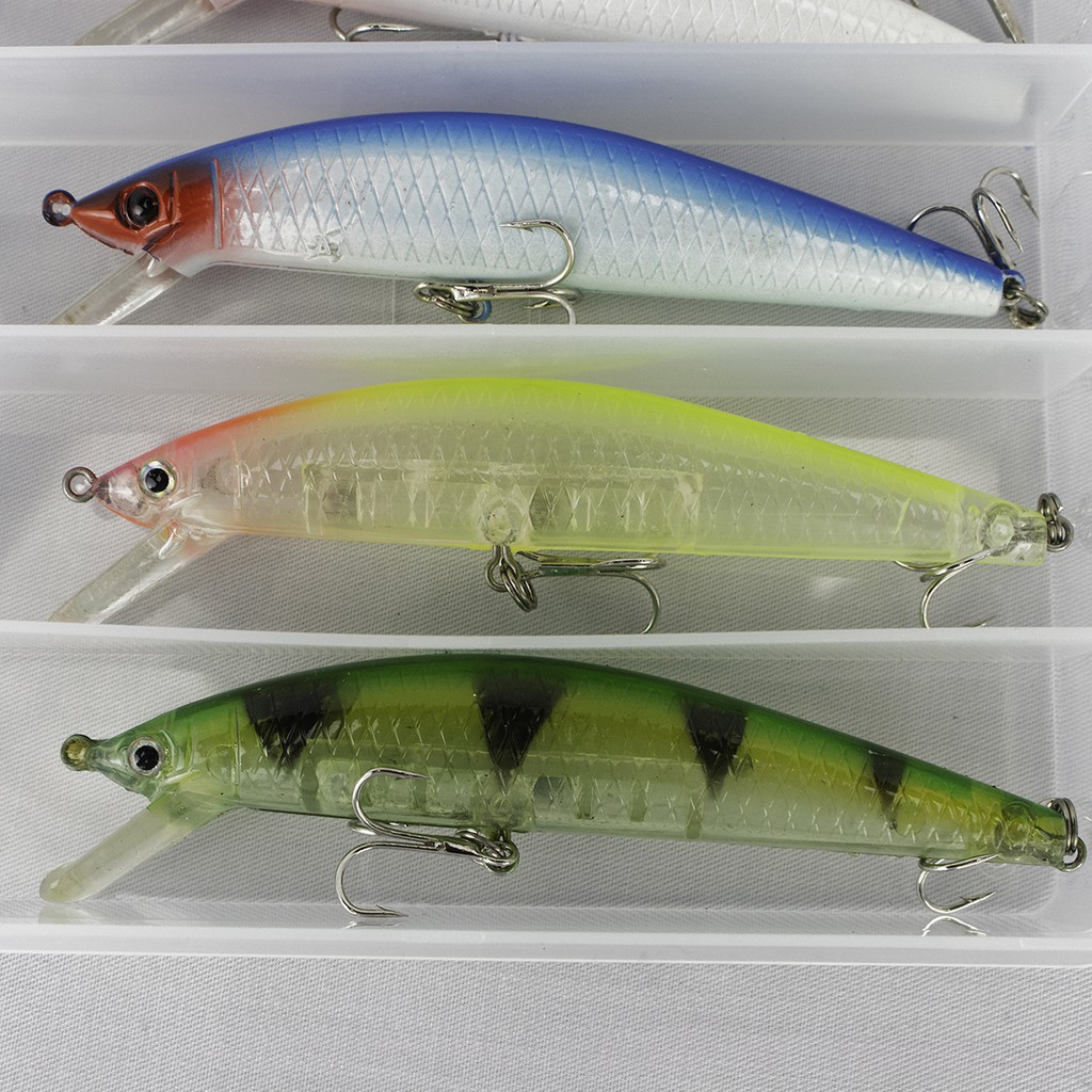 Mồi cá cứng Hard Lure 10cm nhiều màu sắc (hộp)