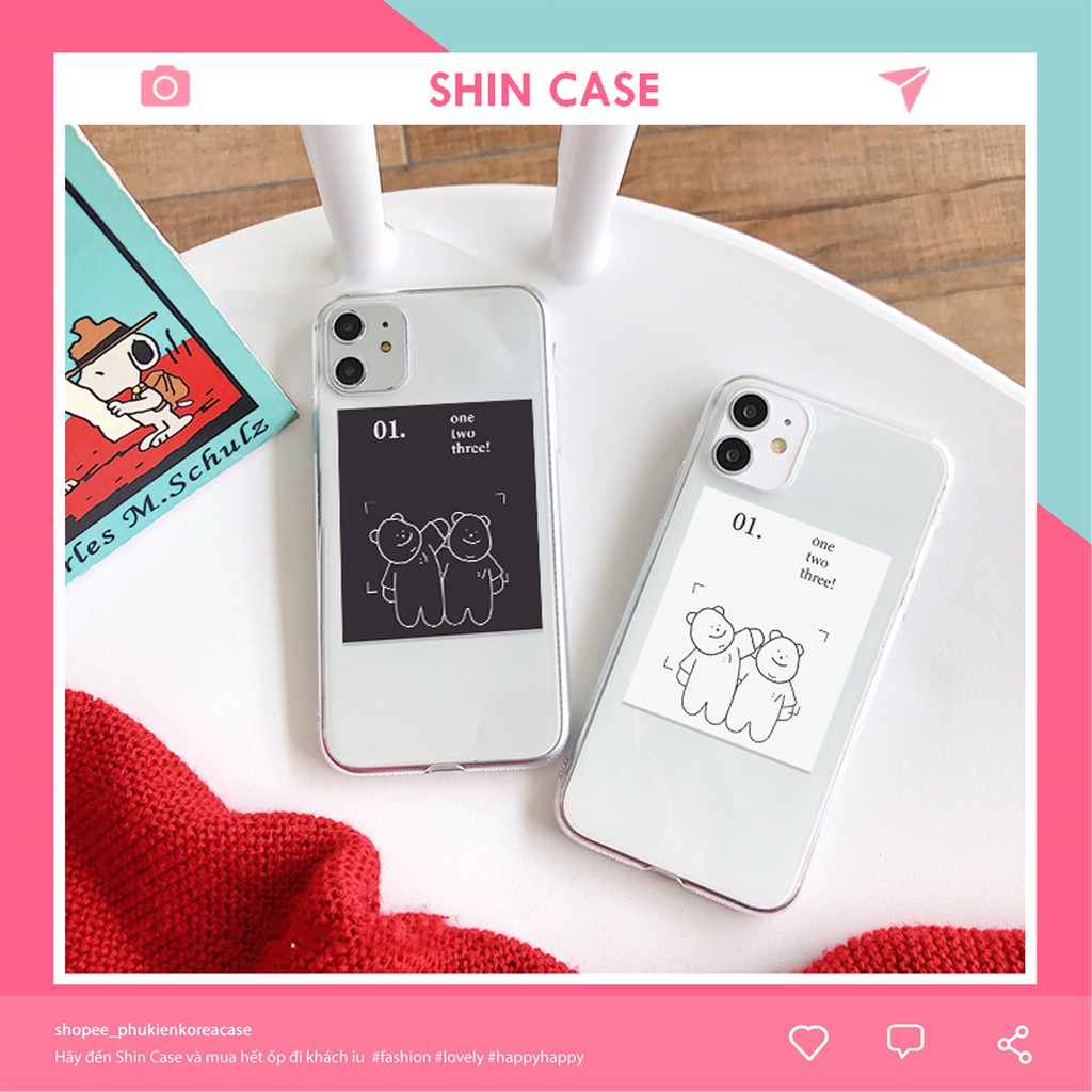 Ốp lưng iphone Gấu 01 viền trong chống ố 5/5s/6/6plus/6s/6splus/7/7plus/8/8plus/x/xr/xs/11/12/pro/max/plus/promax | BigBuy360 - bigbuy360.vn