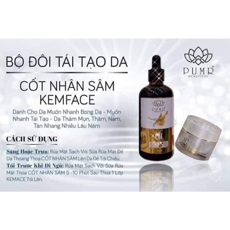 COMBO 2 cốt nhân sâm