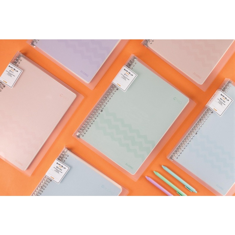 Sổ còng Binder File 30 chấu A4 KLONG; MS: 539 - 540 - 541 - 553 - 554 - 555 - 556 - 557 - CARO/ DOT🐻💕