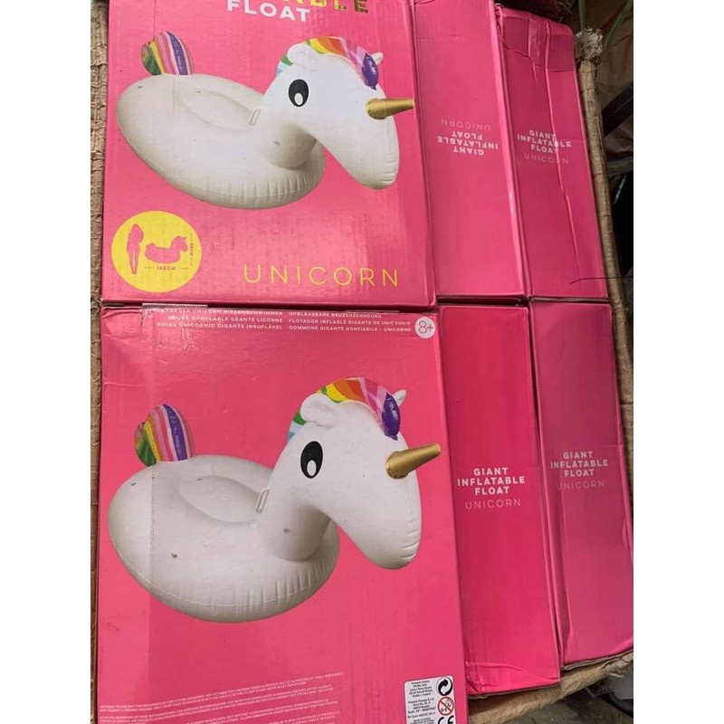 Phao bơi khổng lồ - Kỳ lân Pony cầu vồng không cánh